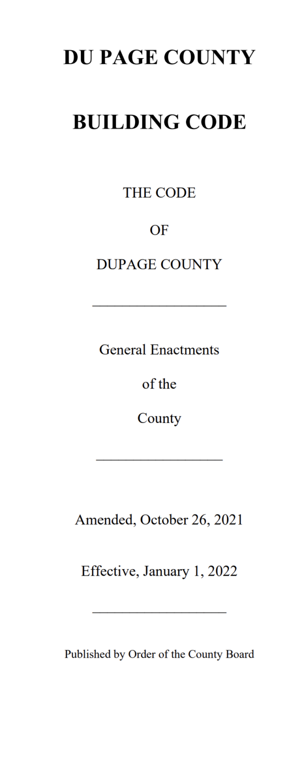 Mastering DuPage County, IL Building Code Essential Guidelines for