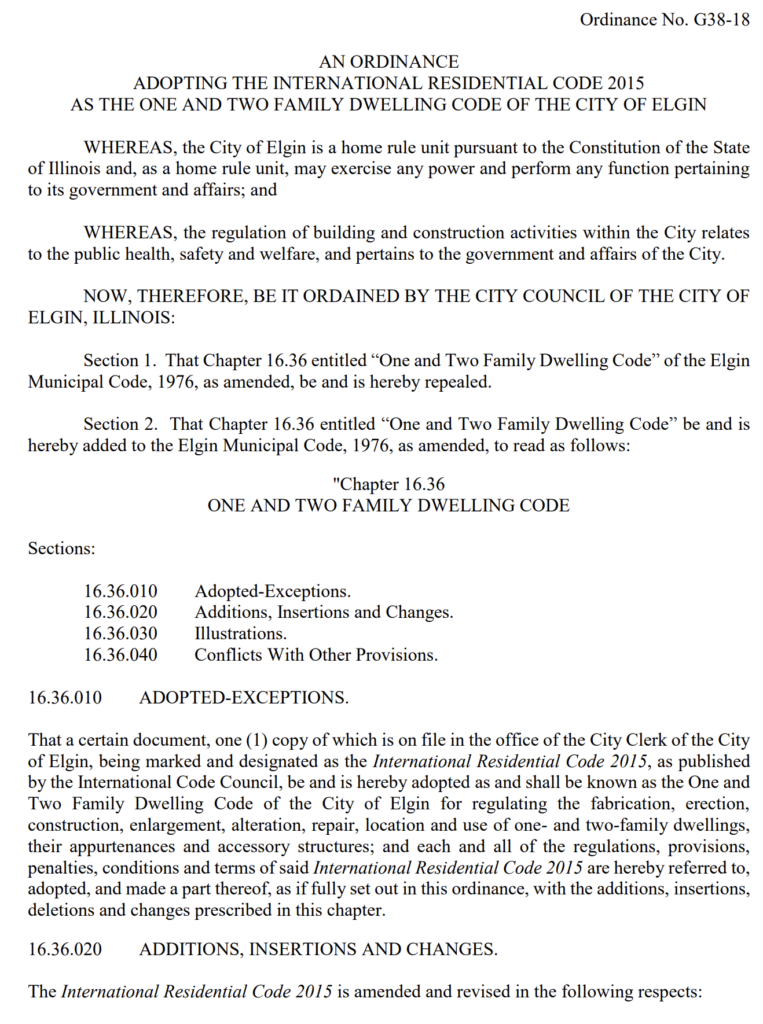 Elgin, IL Roof and Building Codes Ensuring Compliance and Safety