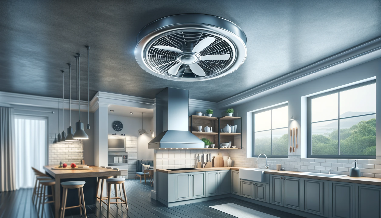 Sealing Bathroom and Kitchen Exhaust Fans for Energy Savings A