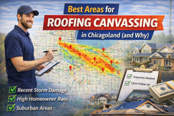 Best Areas for Roofing Canvassing in Chicagoland
