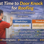 Best Time to Door Knock for Roofing