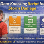 Door Knocking Script for Storm Damage