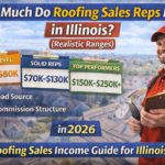 How Much Do Roofing Sales Reps Make in Illinois