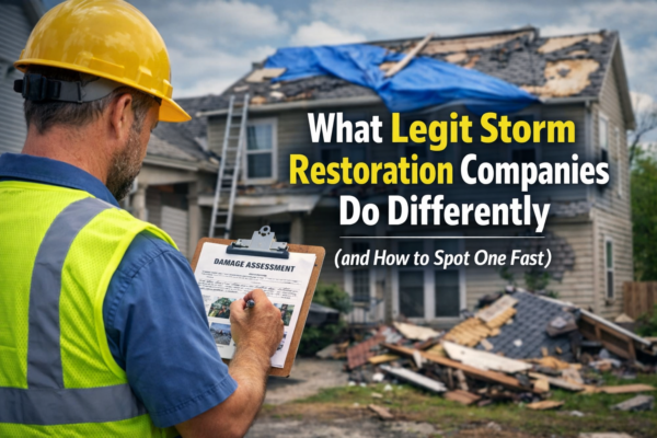 Legit Storm Restoration Companies