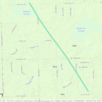 NWS Chicago map and table showing the Orland Park EF0 tornado track and seven tornadoes confirmed on July 27, 2026.