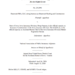 the Eighth Circuit's ruling in Shamrock Hills v. Iowa on contractor free speech and public adjuster licensing law